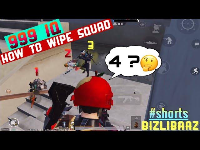 Squad wipe 999 IQ wait for END #shorts #bizlibaaz