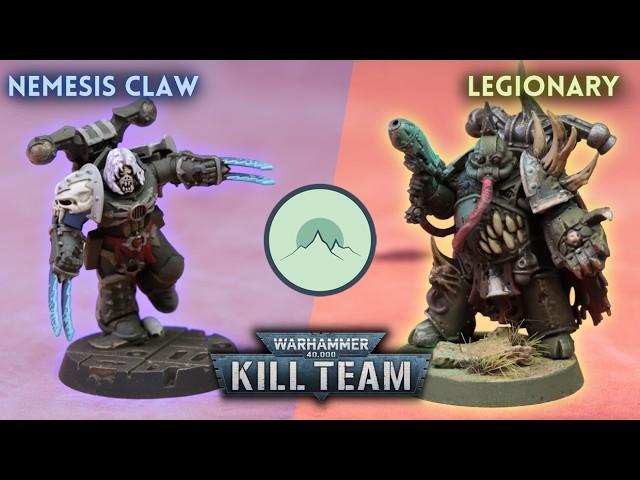 Nemesis Claw vs. Legionary [Kill Team Battle Report]