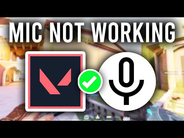 How To Fix Valorant Voice Chat Not Working - Full Guide