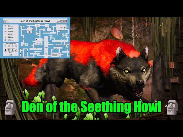 Den of the Seething Howl Dungeon | Ark Mobile #arkmobile #arkmobiledungeon #dungeonarkmobile