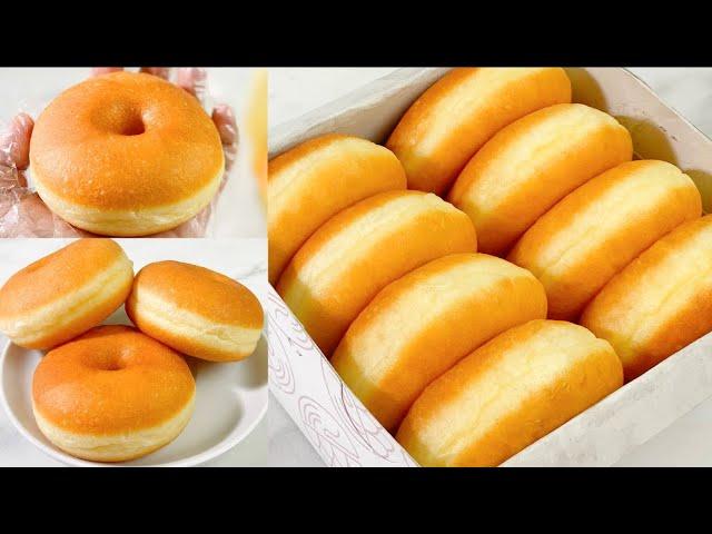 RAHASIA MEMBUAT DONAT GEMBUL DENGAN WHITE RING TINGGI - TAKARAN SENDOK