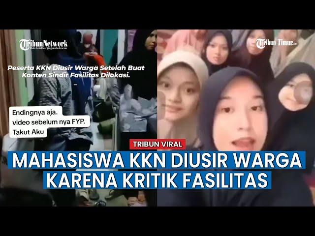 Viral Mahasiswa KKN Diusir Warga Karena Video Sindir Tak Ada Air dan Mandi Harus di Musholla