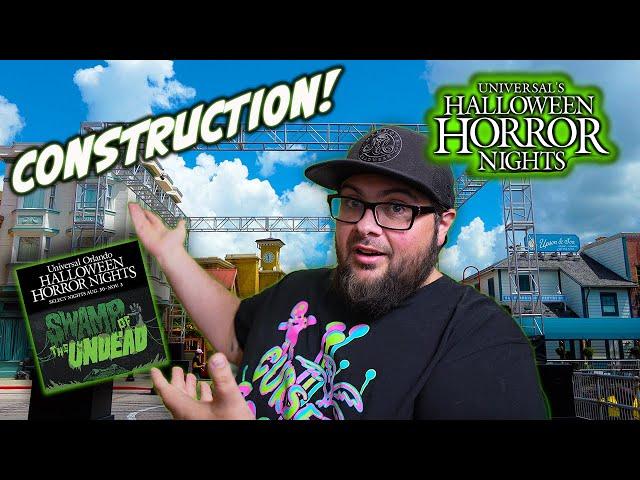 MAJOR Halloween Horror Nights Construction Updates 2024| Huge Updates At Universal Orlando!