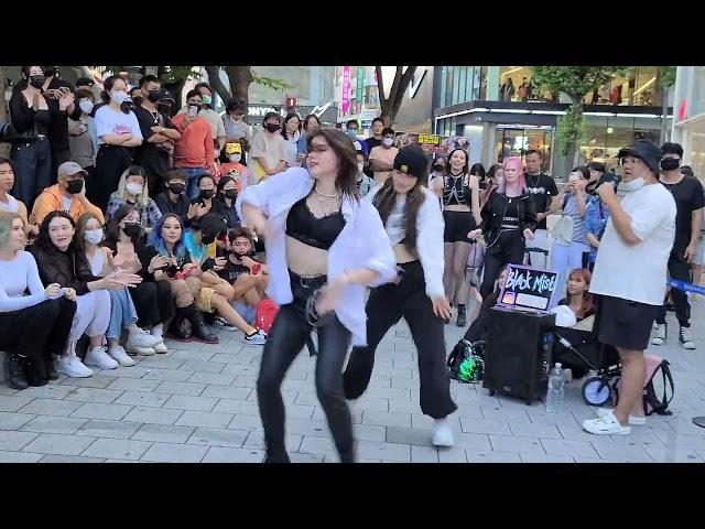 [Kpop Busking in Hongdae] BLACKPINK - '마지막처럼 (AS IF IT'S YOUR LAST)' dance cover by Alina, Olga