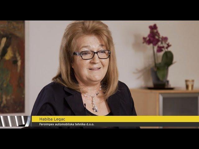 EY Entrepreneur Of The Year 2015 – Finalist Habiba Legac, Feroimpex automobilska tehnika d.o.o.