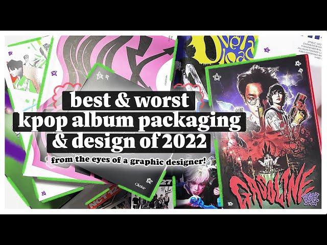  let's talk about kpop album packaging & design! ~ best & worst of 2022!