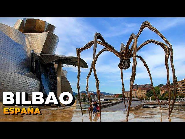 Descubriendo BILBAO Walking Tour 2024ESPAÑA 4K 