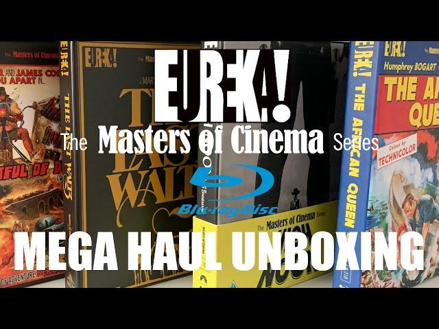 Eureka Masters of Cinema MEGA HAUL Blu Ray Unboxing