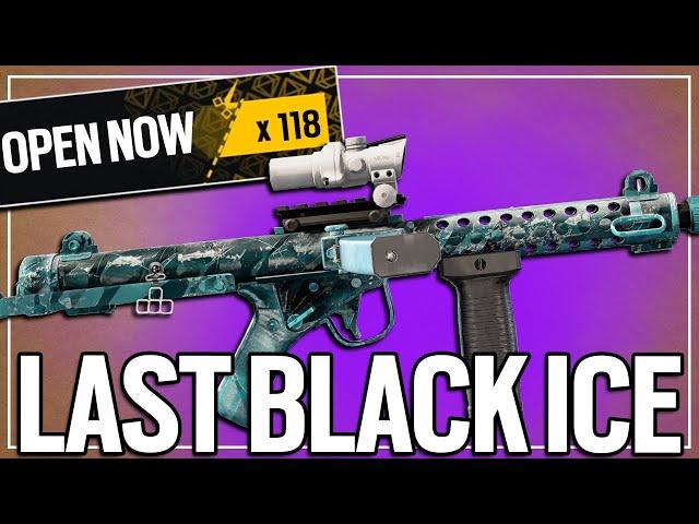 I NOW HAVE ALL THE BLACK ICE