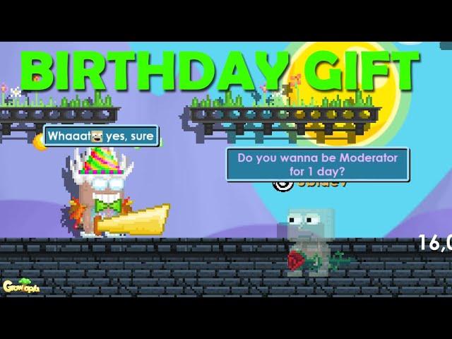 my most special birthday gift in growtopia