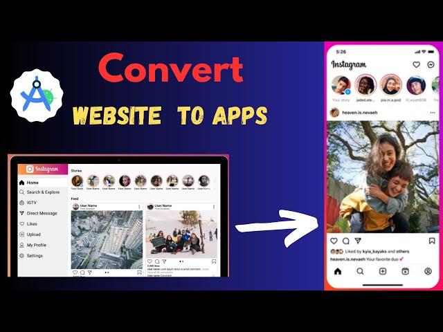 How To Convert Website into Android Apps || Webview in android Studio kotlin || How to use Webview