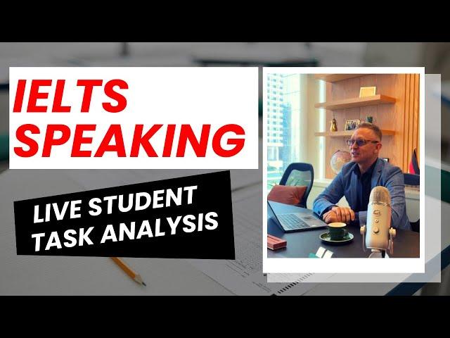 IELTS Speaking Live:  Common Problems and Solutions by Professor Korten  #ielts #ieltsspeaking