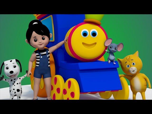 Bob The Train | Pussy Cat Pussy Cat | Nursery Rhymes | Baby Rhymes | Kids Songs | Bob Kids Tv