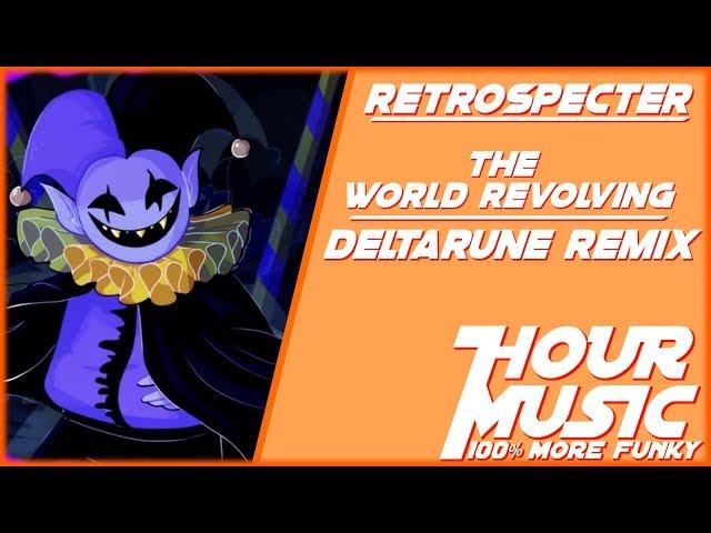 DELTARUNE - THE WORLD REVOLVING Remix (Jevil's Theme) [1 HOUR LOOP]