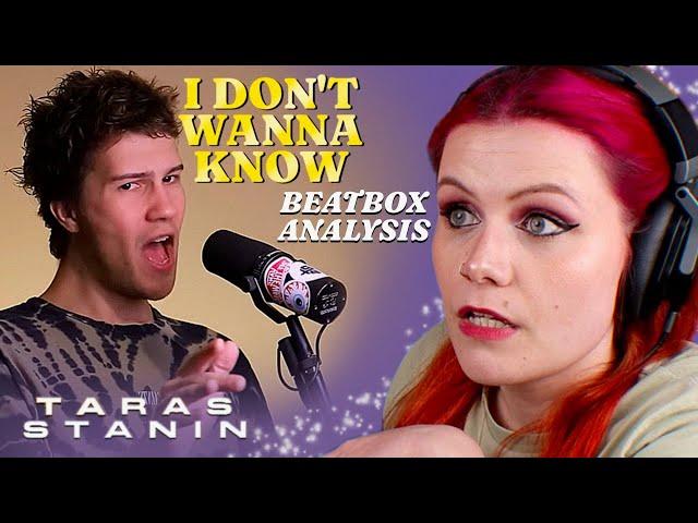 Vocal Coach Analysis of VIRAL BEATBOX STAR: Taras Stanin (The Weeknd Cover)