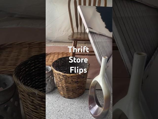 Thrift Store Flips ️Sustainable Home Decor #diy #thrifting