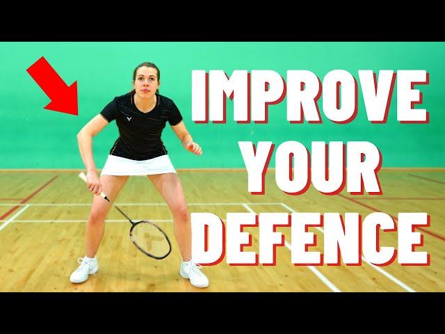 4 SIMPLE Ways To Improve Your Defence - Badminton Defence Training!