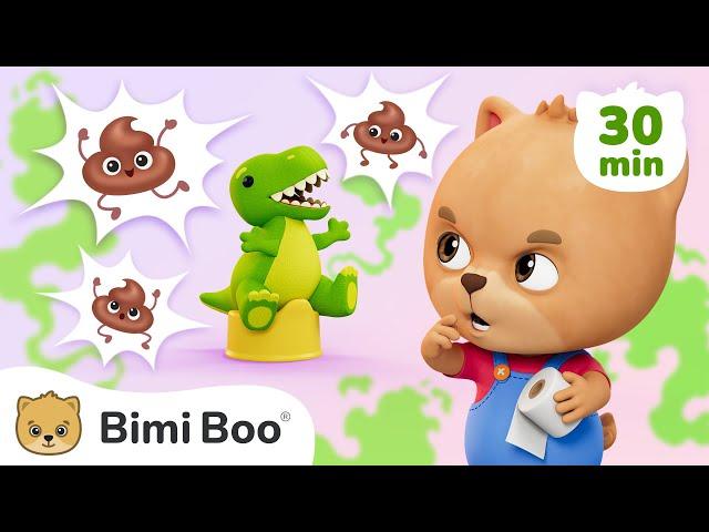  30-Minute Potty Training Songs for Kids | Bimi Boo Kids Songs and Nursery Rhymes