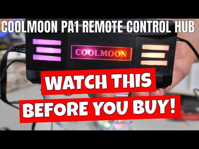 Coolmoon PA1 Remote Control 10 Port ARGB PWM Hub Pros & Cons