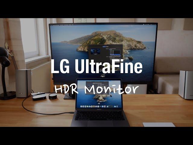 LG UltraFine 4K Monitor für Apple Mac (USB-C, HDR, 32UN88A)