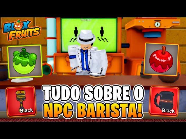 NOVO NPC BARISTA!! COMO ENCONTRAR BERRY e TROCAR a COR da DRAGON no BLOX FRUITS | Roblox - GG Games