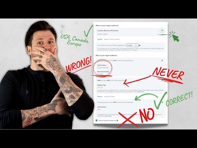 LinkedIn Ads Audiences Explained {BEST PRACTICE}