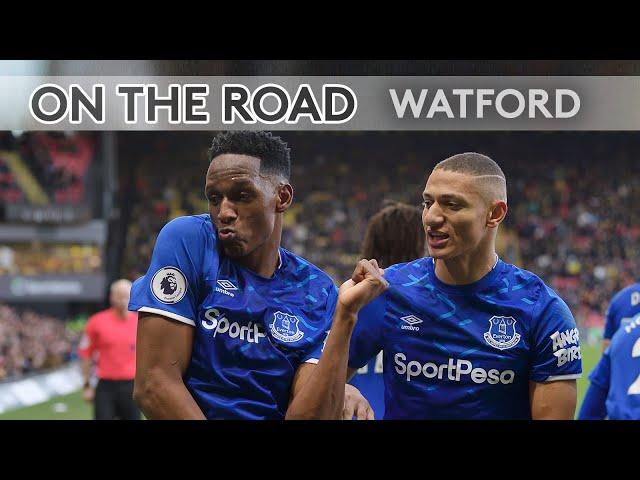 YERRY MINA'S DANCE + AWAY END CELEBRATIONS! | ON THE ROAD: WATFORD V EVERTON