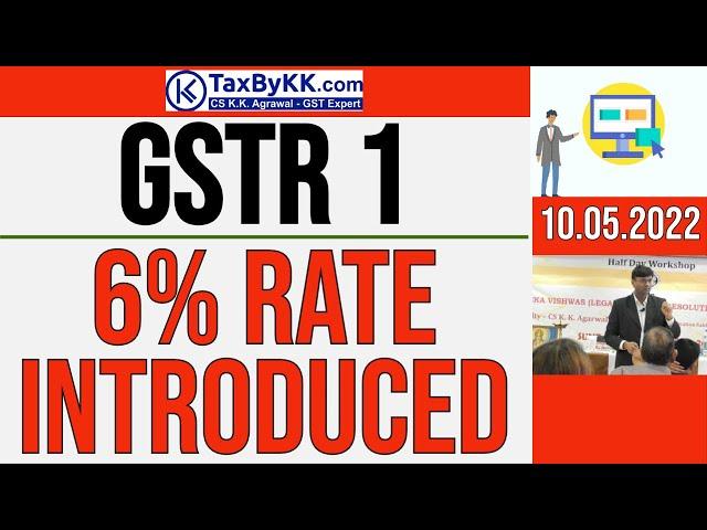 GSTR 1 6% rate introduced for bricks manufacturers | How to handle GST notices like a PRO - Join Now