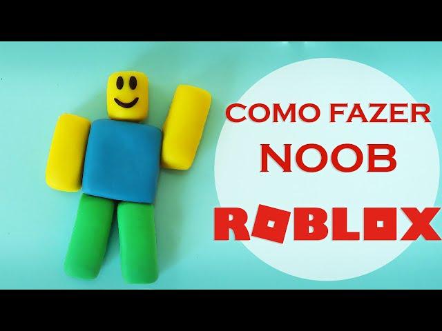 ROBLOX TUTORIALNOOB POLYMER CLAY OR PLAY DOH DIY TUTORIAL