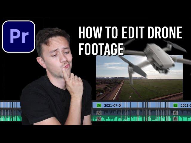 How to Edit DRONE Footage | Adobe Premiere Pro (tutorial)