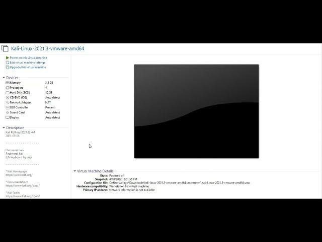SOLVED! File not found: Kali-Linux-2020.1-vmware-amd64-000001.vmdk VMware Workstation Pro