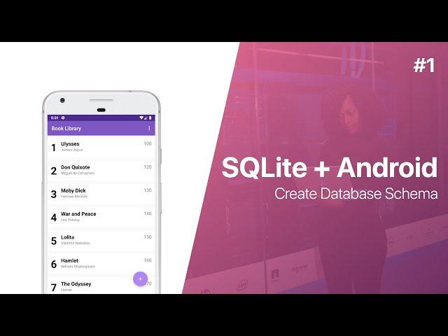 SQLite + Android - Create Database Schema (Book Library App) | Part 1