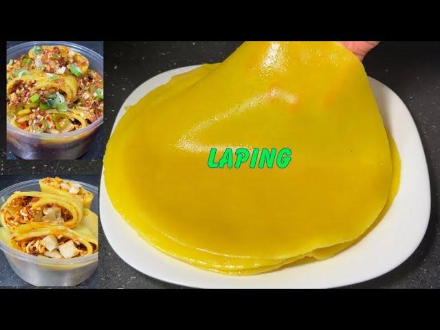 बनाउने होइन त लापिङ्ग || SPICY LAPHING RECIPE || TIBETAN STREET FOOD