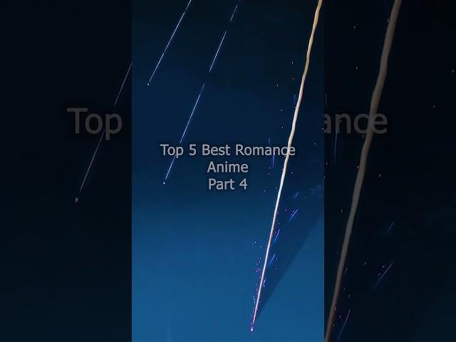 Top 5 Best Romance Anime | Part 4