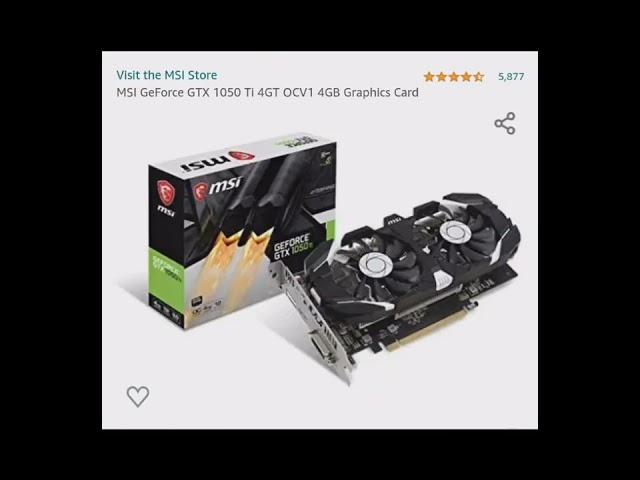 Best GPU under 10,000 4GB GPU's BUY NOW op