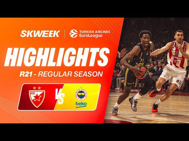 WILL THEY COMPLETE THE COMEBACK ?? - Étoile Rouge Belgrade vs Fenerbahçe - Highlights EuroLeague R21