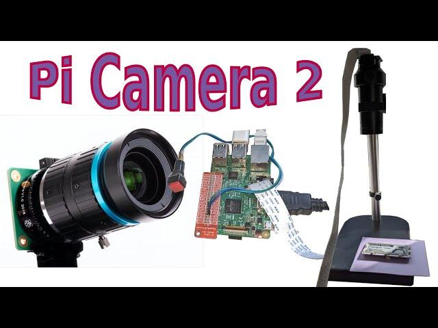 Raspberry Pi Picamera2 - Updated libraries using libcamera - demo with HQ camera microscope