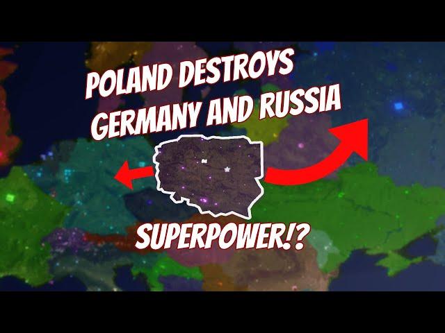 Roblox Rise Of Nations Poland beats Germany and Russia!