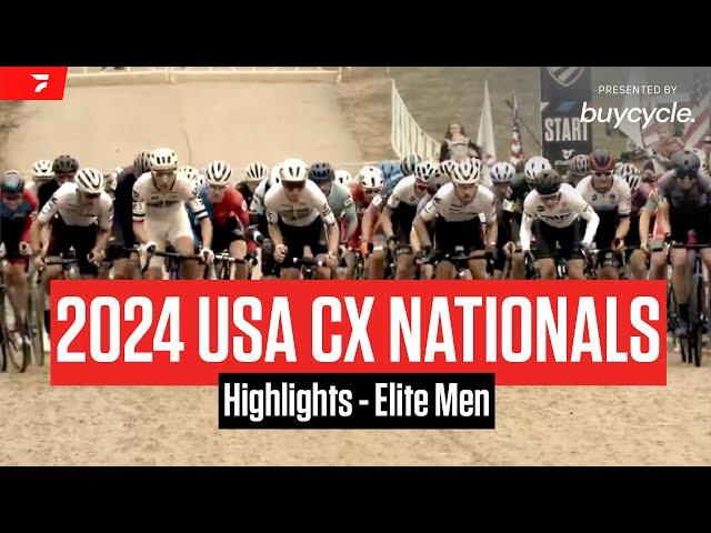 Highlights: 2024 USA Cycling Cyclocross National Championships - Elite Men