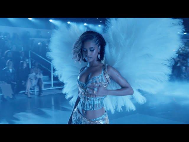 Tyla performing PUSH 2 START & Water live from the Victoria’s Secret Fashion Show 2024