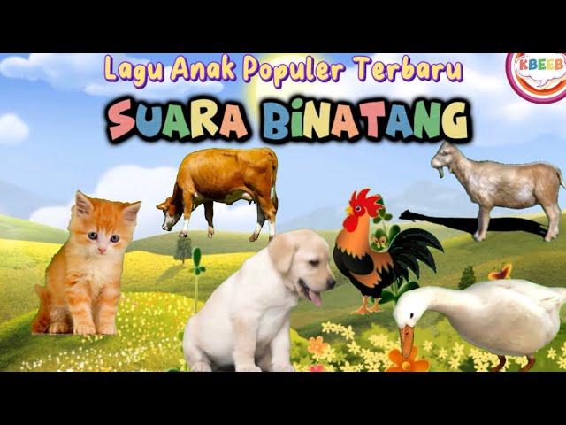 Lagu SUARA BINATANG - Lagu Anak Populer - Original By ​⁠KBeeb #laguanak