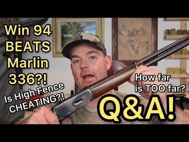 Mini-14 350 Legend, Winchester 94 vs Marlin 336, Long Range Hunting & MORE!