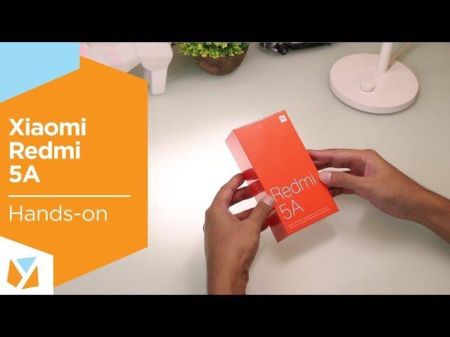 Xiaomi Redmi 5A Unboxing, Hands-on