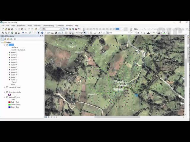 ArcGIS - Tracking Analyst - Tutorial 21: Track Intervals to Line3