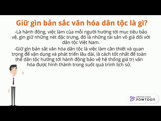 GIỮ GÌN BẢN SẮC VĂN HÓA DÂN TỘC LÀ GÌ?