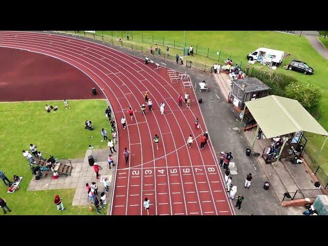 4 x 100m Men’s Relay at UUKMA Sports Day 29th June 2024