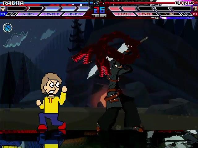 MUGEN Fight - Ragna The Bloodedge vs. Boris Anderson