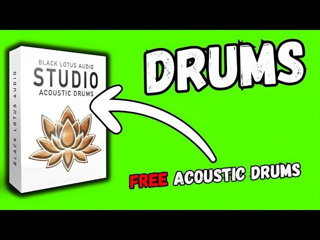 FREE ACOUSTIC DRUM SAMPLE PACK || PROVIDED BY BLACK LOTUS AUDIO