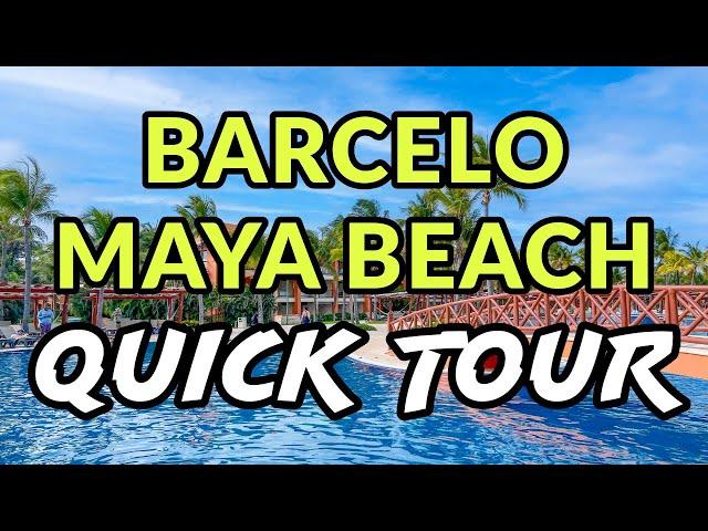  BARCELO MAYA BEACH - QUICK TOUR | Riviera Maya, Mexico