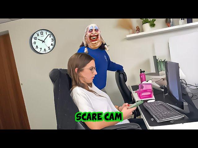 BEST SCARE CAM HALLOWEEN Priceless Reactions 2024#85 | Funny Videos TikTok | CoCo Scare Cam |